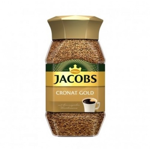 Jacobs Cronat Gold растворимый кофе, 200гp